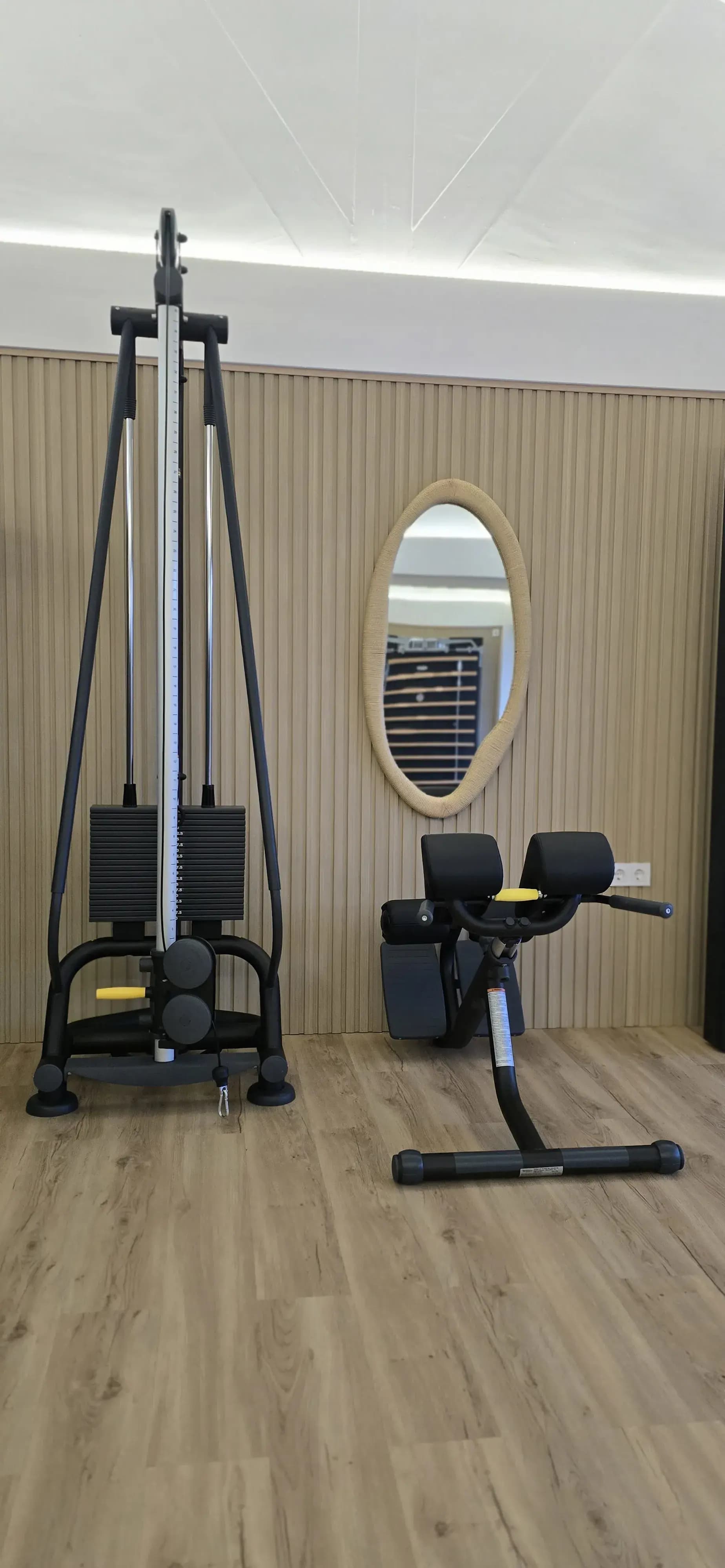 Cable Towers and Benches